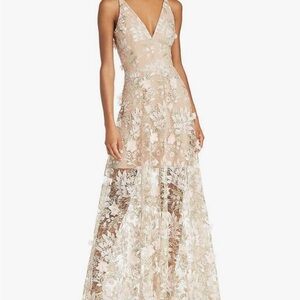 Dress the Population floral Maxi Gown